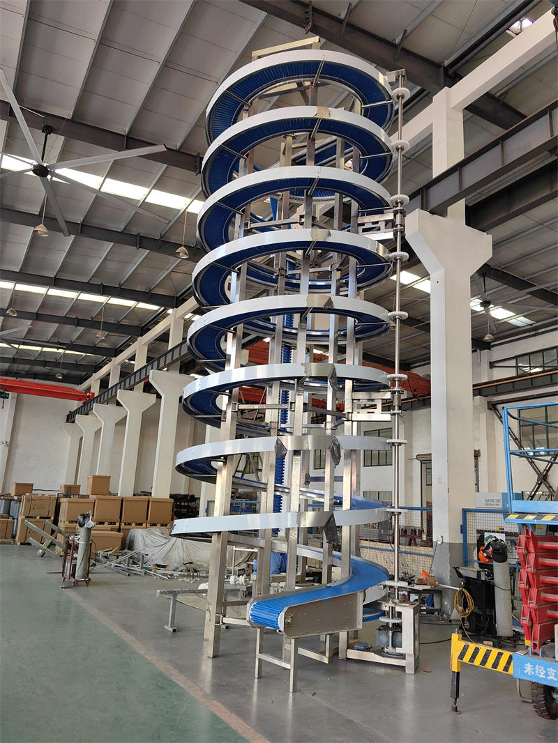 vertical cooling conveyor