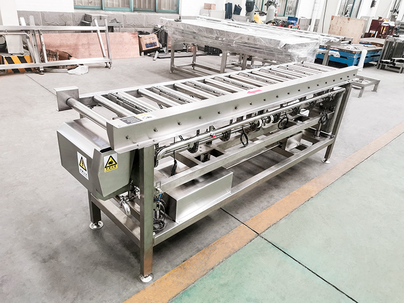 Roller conveyor line