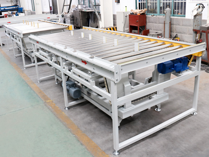 Roller conveyor line