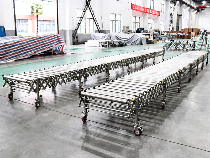 Roller conveyor line