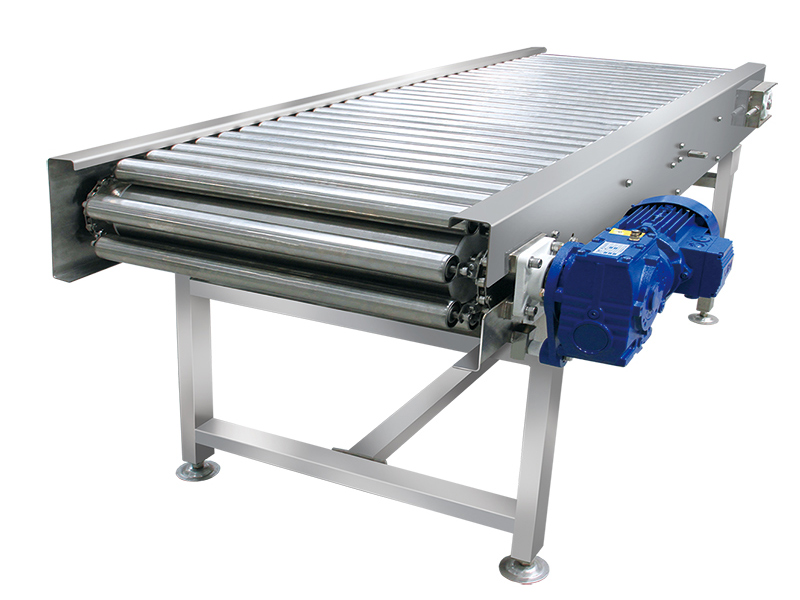 Roller conveyor line