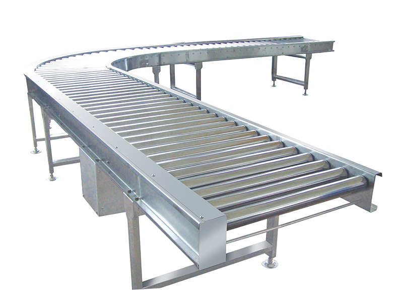 Roller conveyor line