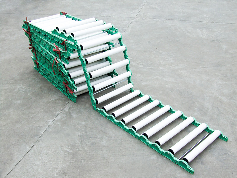 Roller conveyor line