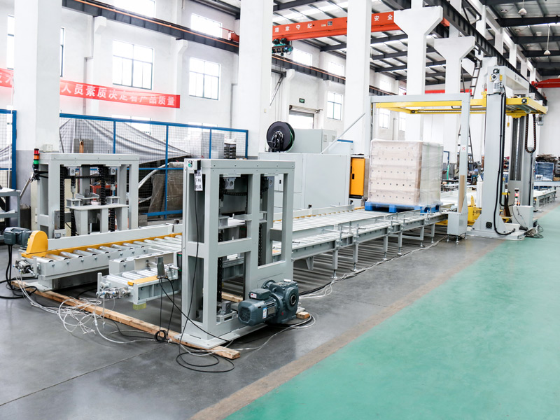 Roller conveyor line