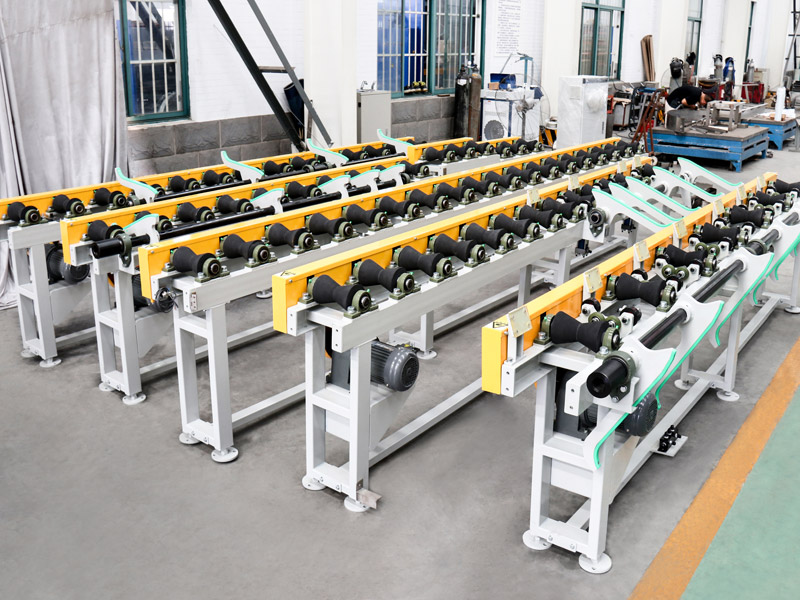 Roller conveyor line