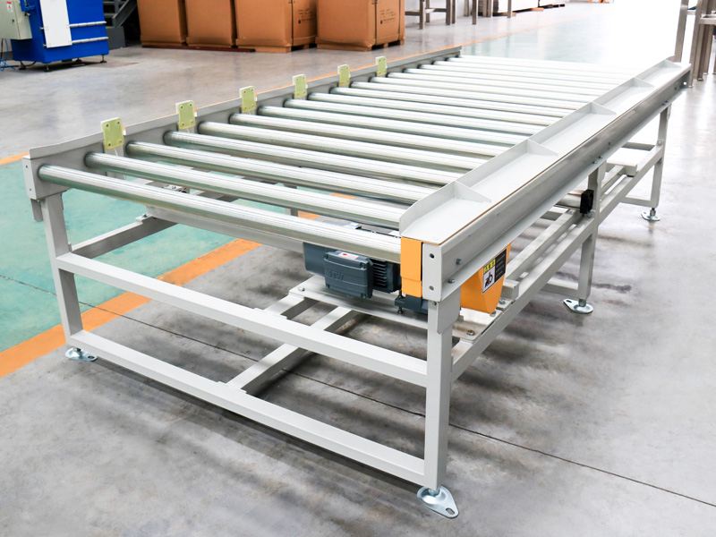 Roller conveyor line