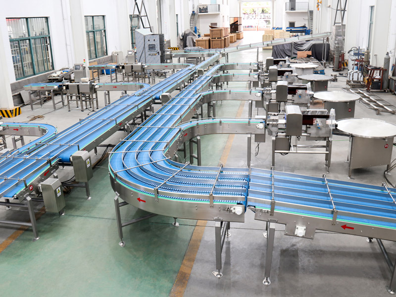 Modular Plastic Belt Conveyor