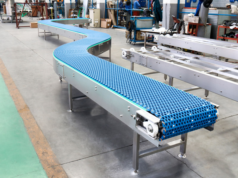 Modular Plastic Belt Conveyor