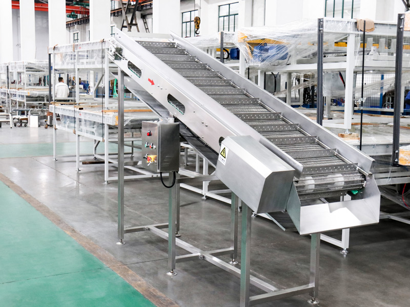 Metal mesh belt conveyor