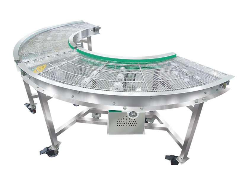 Metal mesh belt conveyor