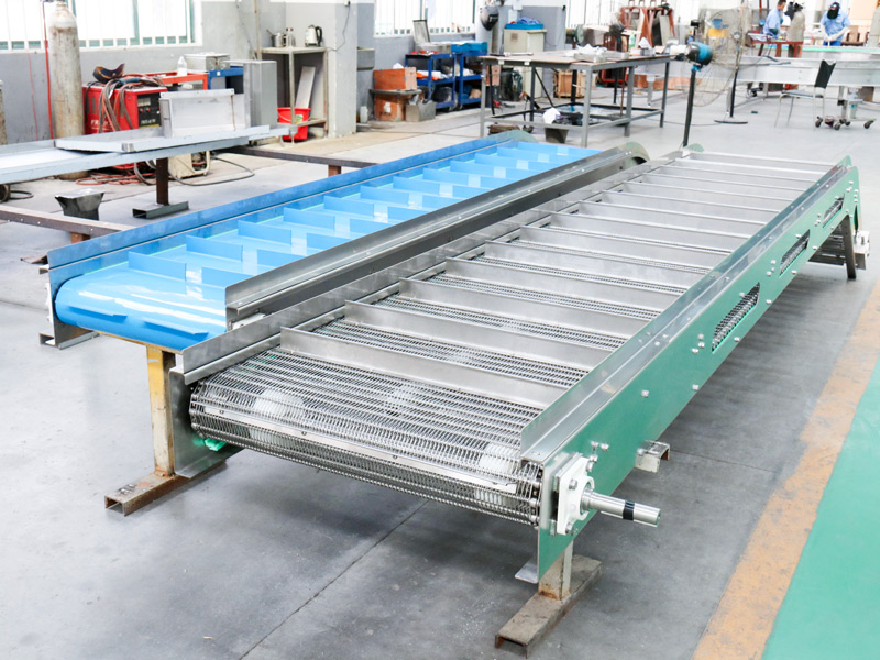 Metal mesh belt conveyor