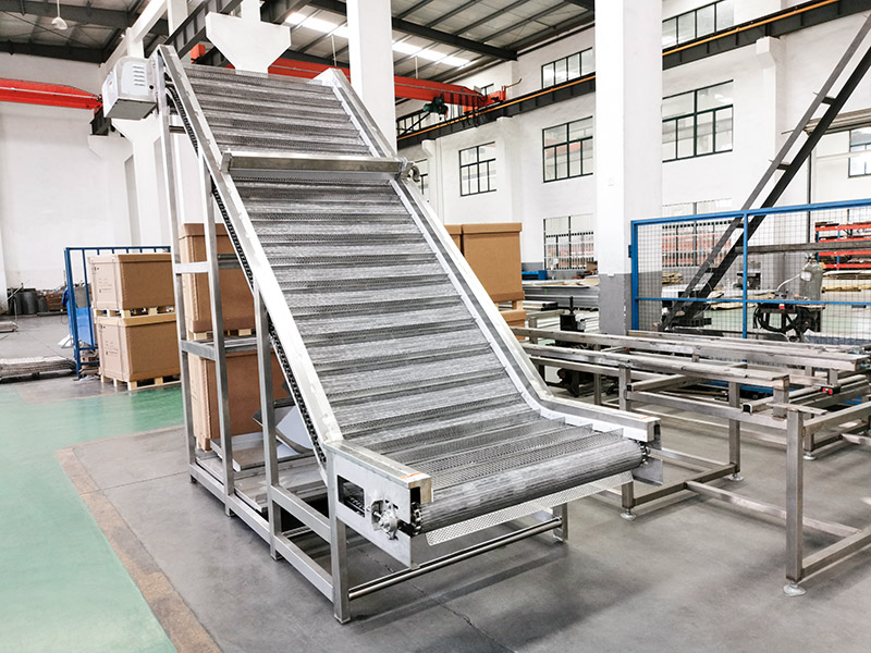 Metal mesh belt conveyor