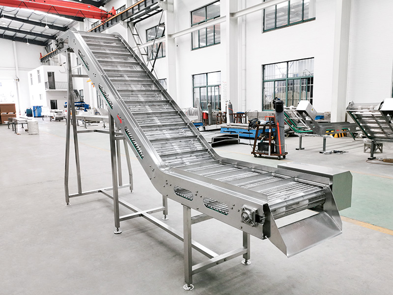 Metal mesh belt conveyor