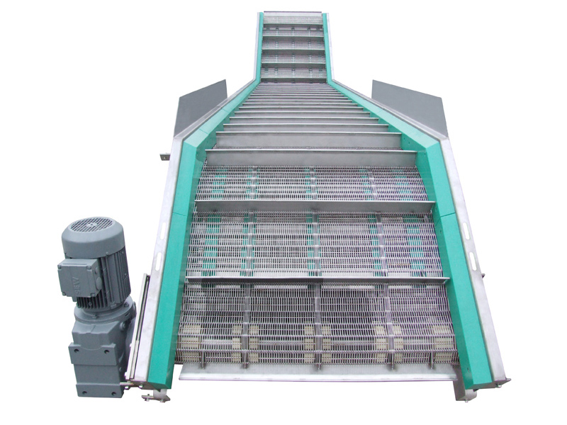 Metal mesh belt conveyor