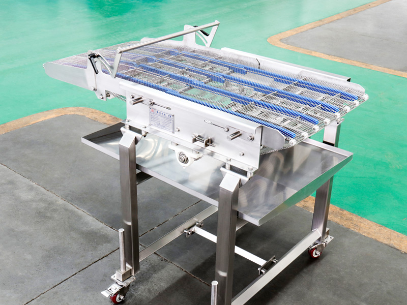 Metal mesh belt conveyor