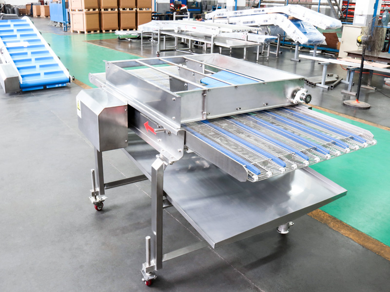Metal mesh belt conveyor