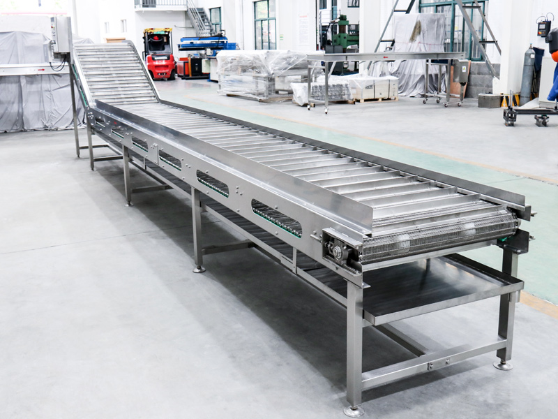 Metal mesh belt conveyor