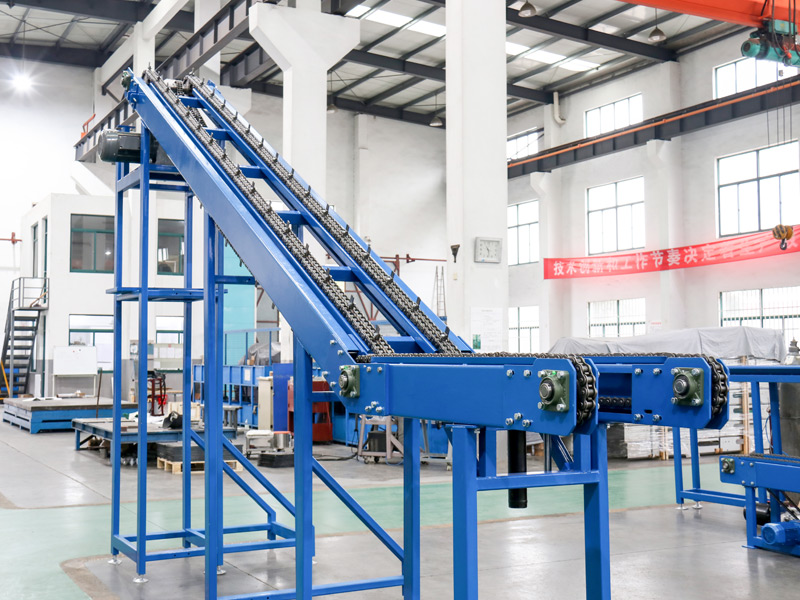 Table top chain conveyor