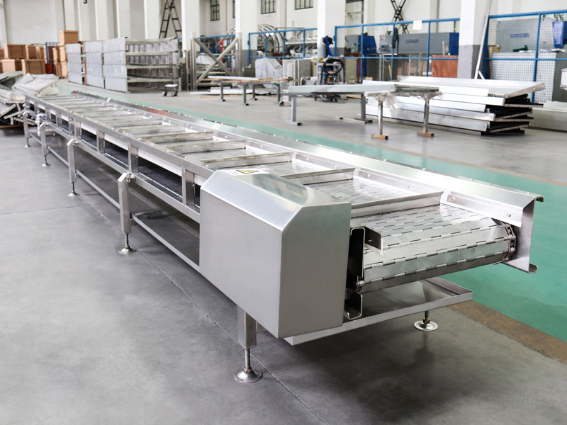 Table top chain conveyor