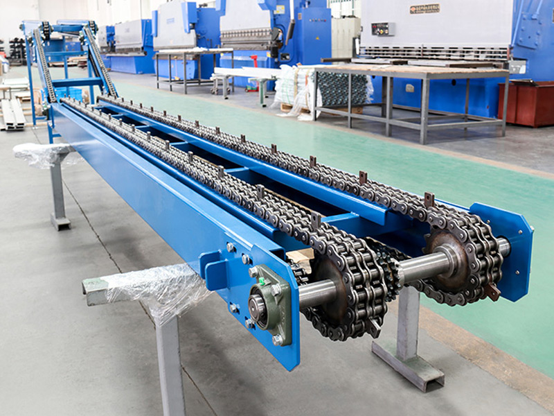 Table top chain conveyor