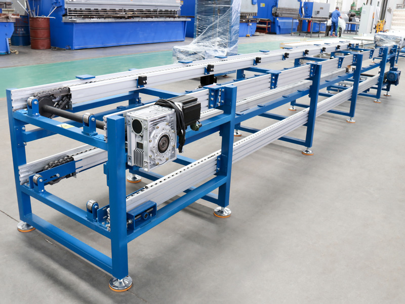 Table top chain conveyor