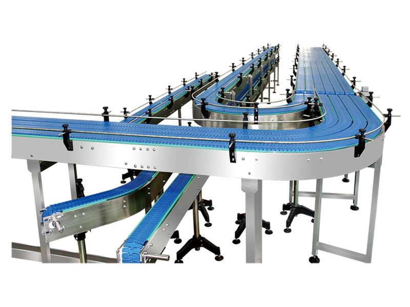 Table top chain conveyor