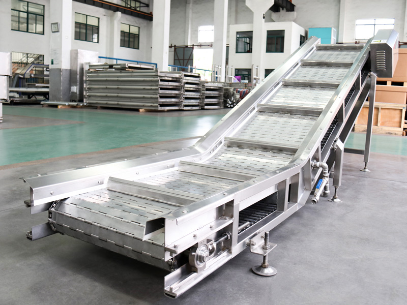 Table top chain conveyor