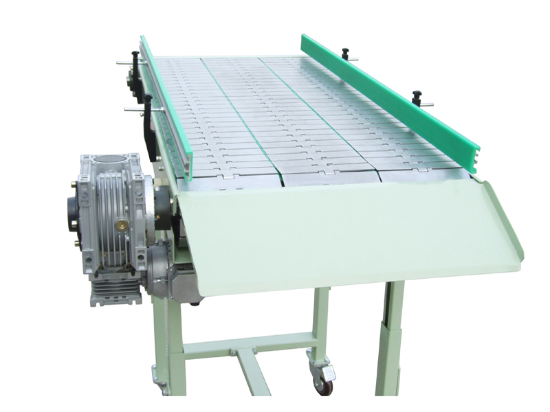 Table top chain conveyor