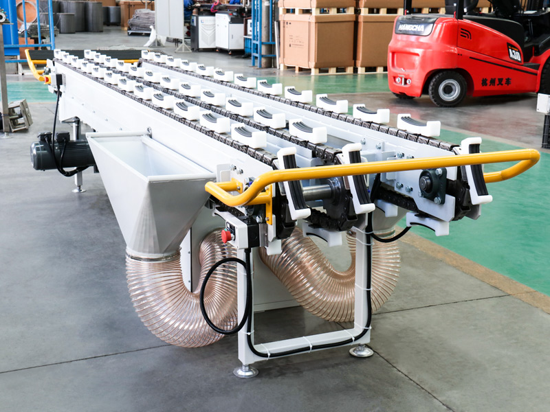 Table top chain conveyor