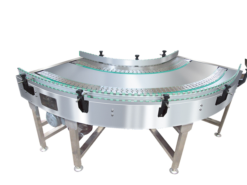 Table top chain conveyor