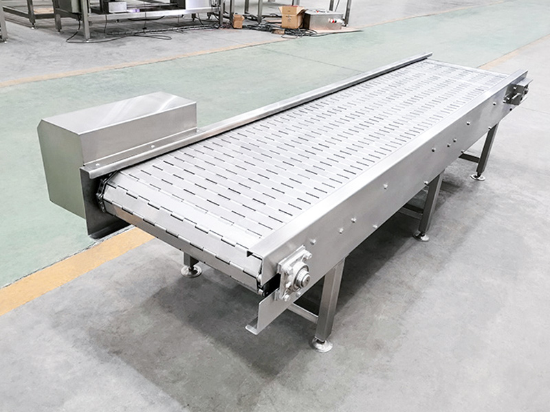 Table top chain conveyor