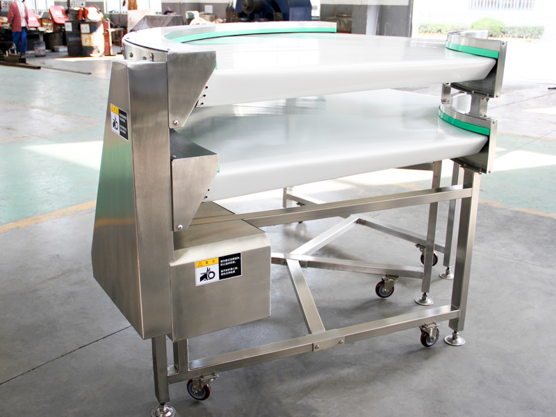 Stainless steel 180 Degree Curve Conveyor