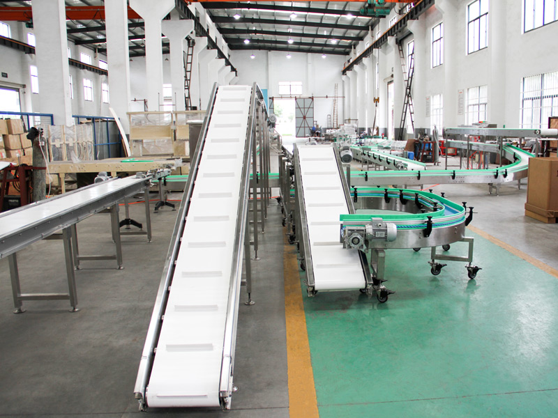 Stainless steel 180 Degree Curve Conveyor